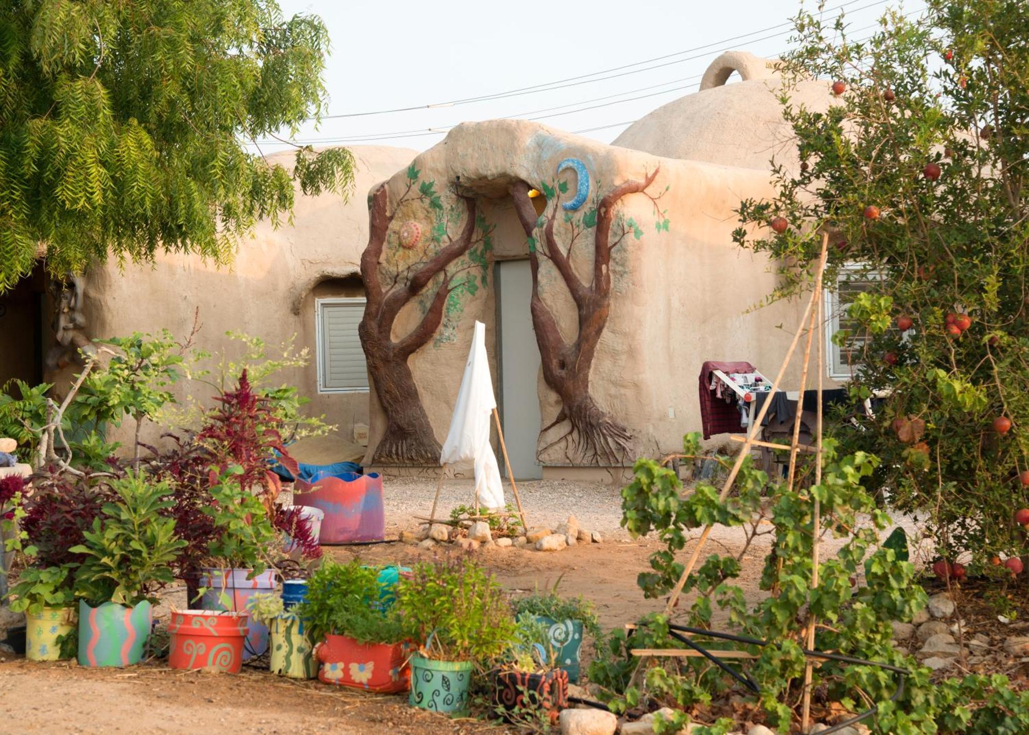 Hotel Kibbutz Lotan Eco-Campus Extérieur photo