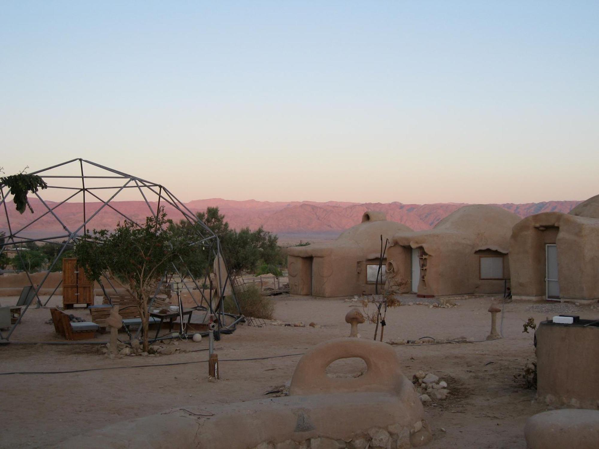 Hotel Kibbutz Lotan Eco-Campus Extérieur photo