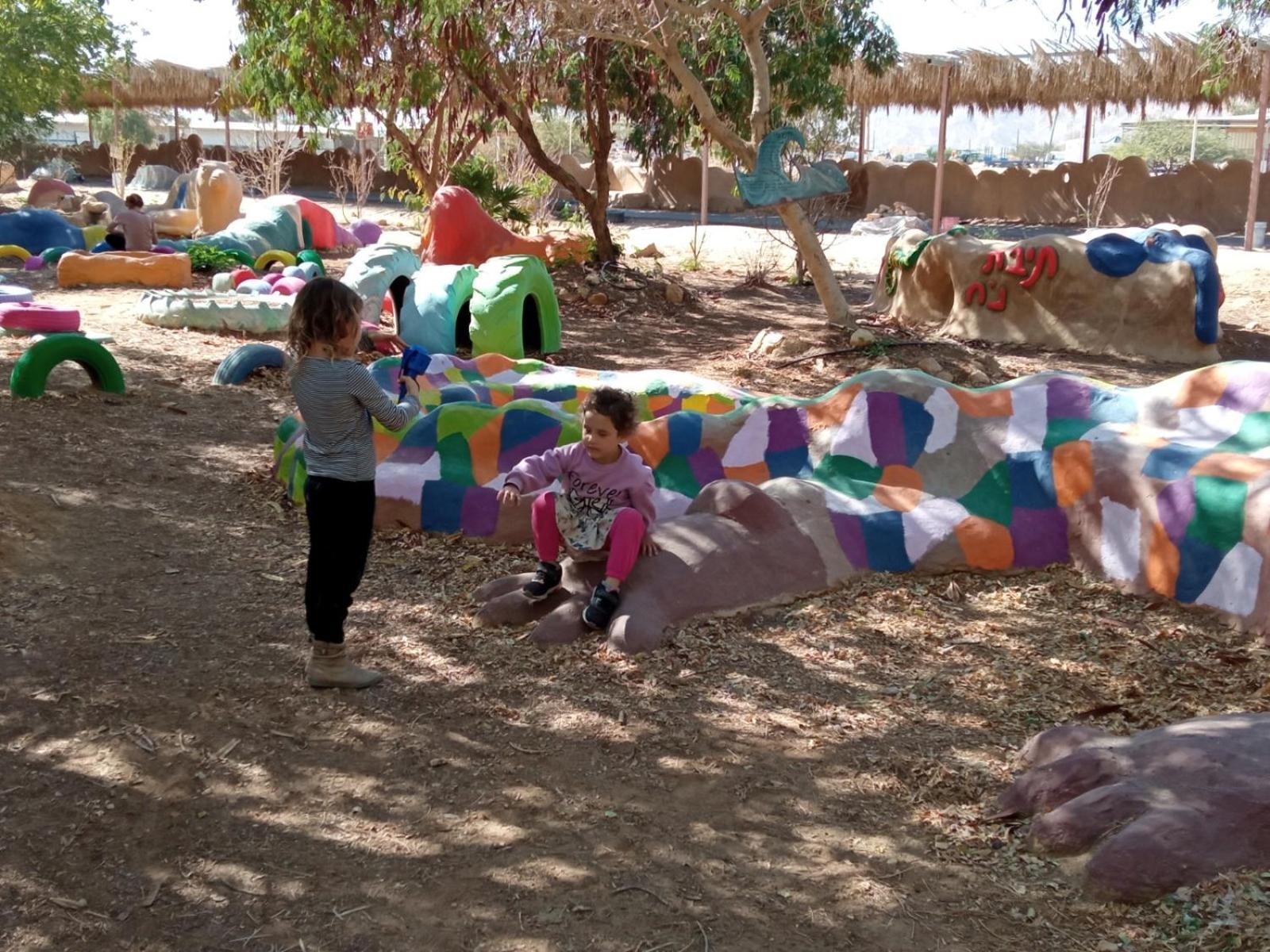 Hotel Kibbutz Lotan Eco-Campus Extérieur photo